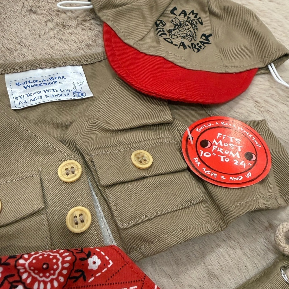 Build a Bear BAB - Camp Clothes NWT - Picture 3 of 7